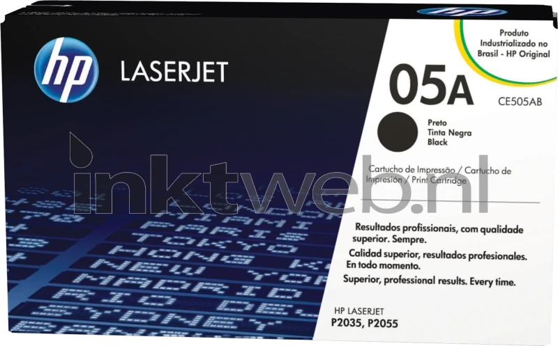 HP 05A 2-pack zwart