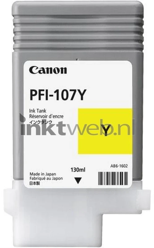 Canon PFI-107 geel