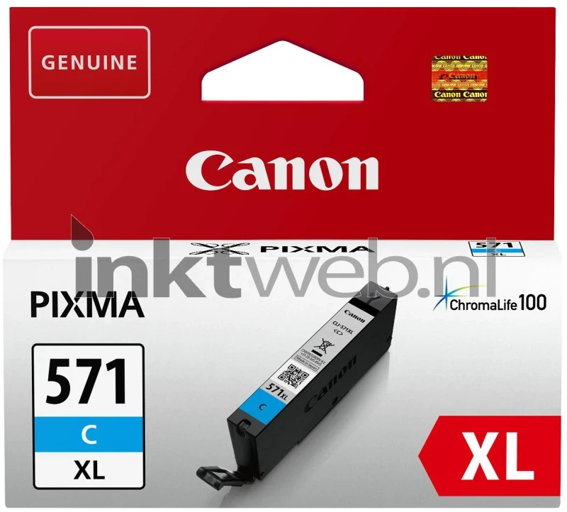 Canon CLI-571XL cyaan