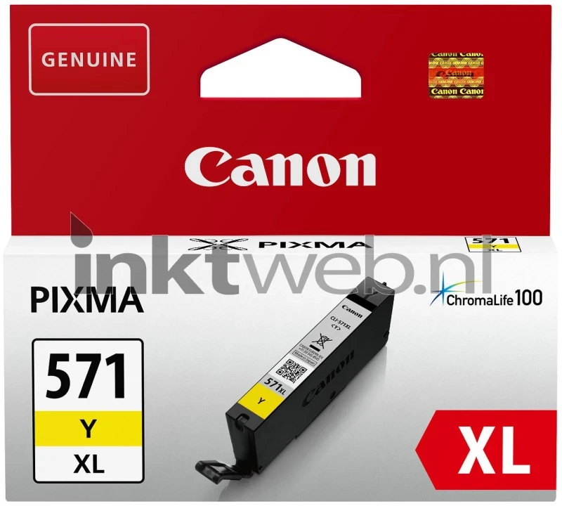 Canon CLI-571XL geel