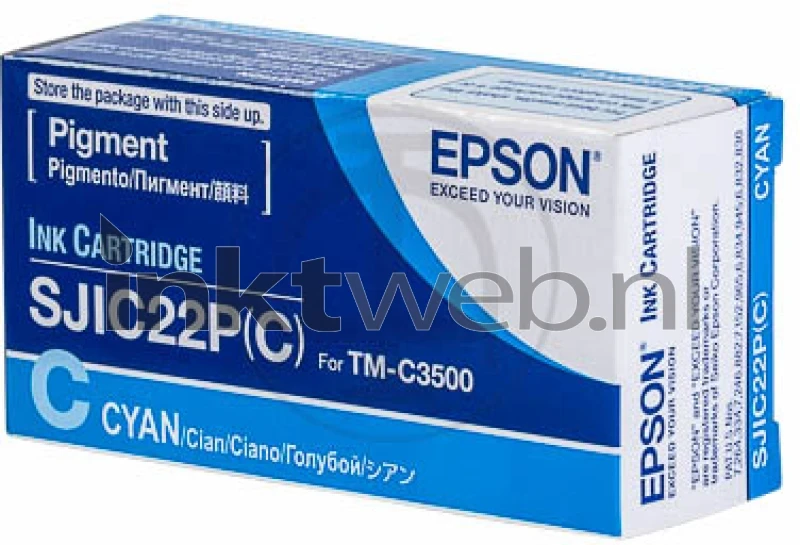 Epson SJIC22PC cyaan