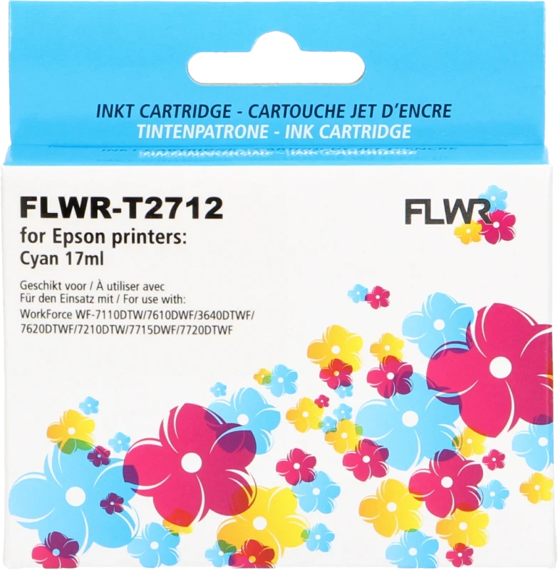 FLWR Epson 27XL T2712 cyaan