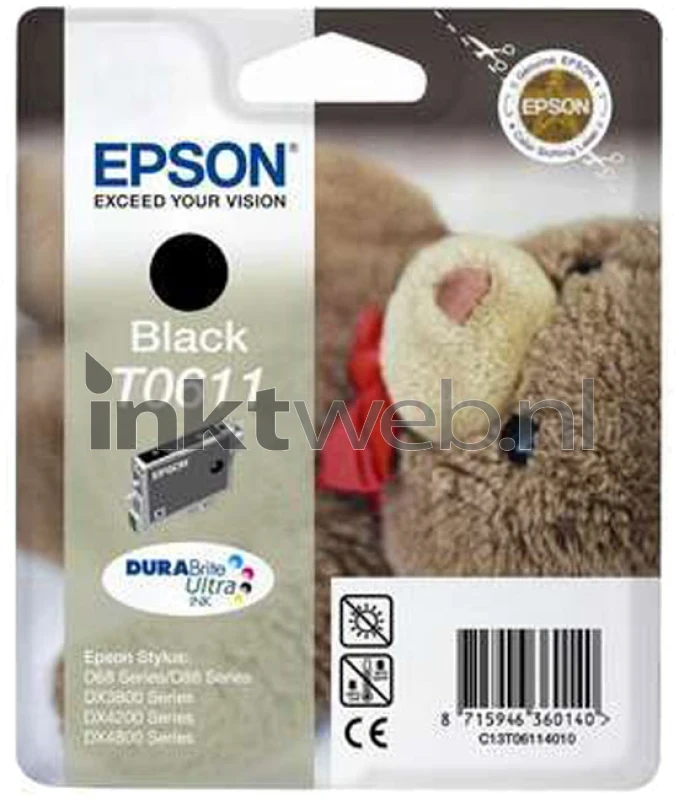 Epson T0611 zwart