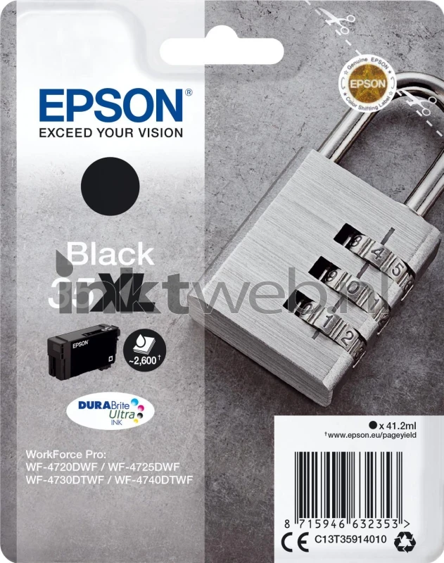 Epson 35XL zwart