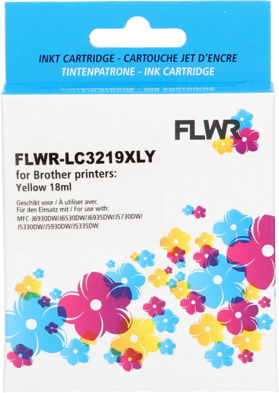 FLWR Brother LC-3219XLY geel