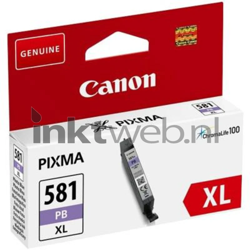 Canon CLI-581XL foto blauw