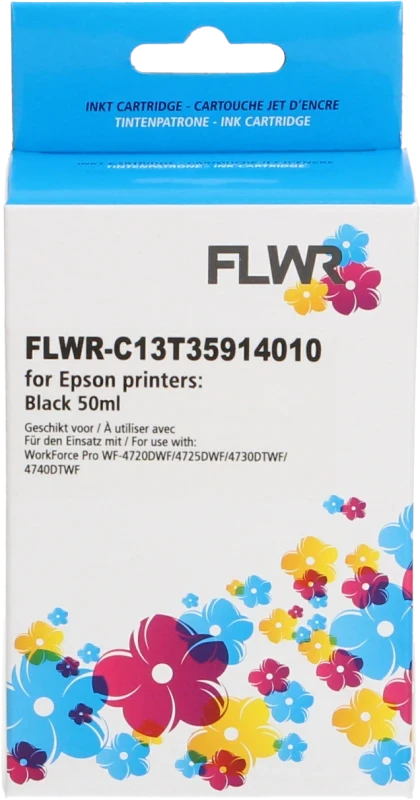 FLWR Epson 35XL zwart