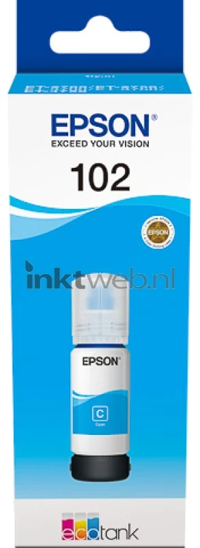 Epson 102 Ecotank cyaan