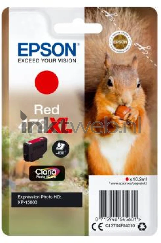 Epson 478XL rood