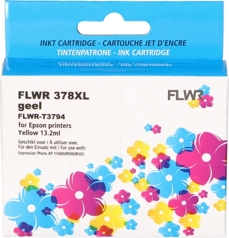 FLWR Epson 378XL geel