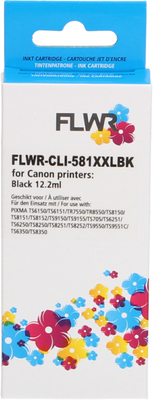 FLWR Canon CLI-581XXL zwart