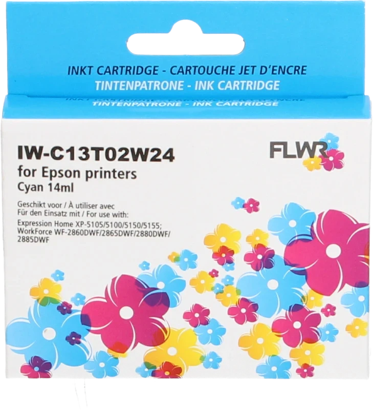 FLWR Epson 502XL cyaan