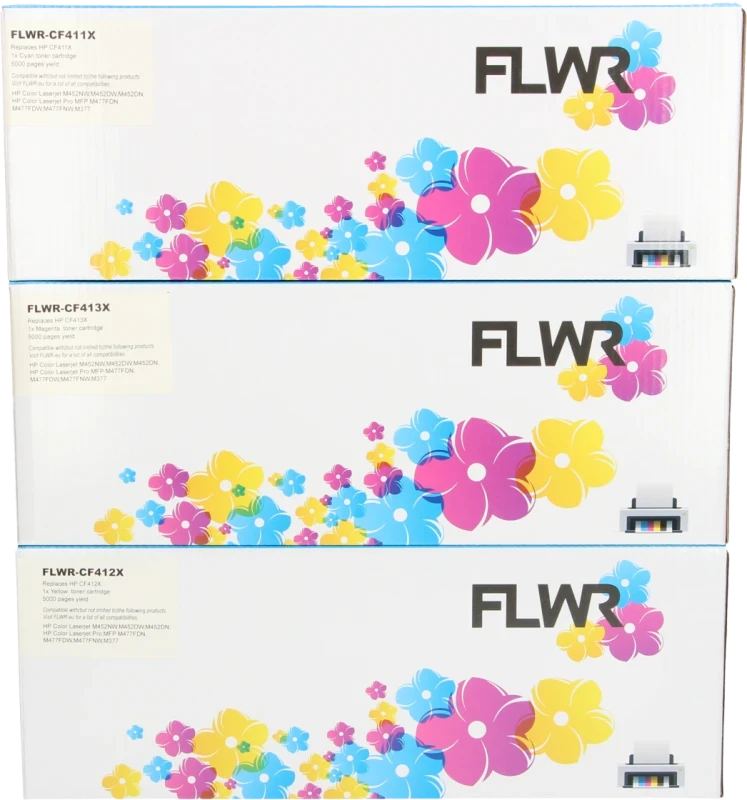 FLWR HP 410X 3-pack kleur