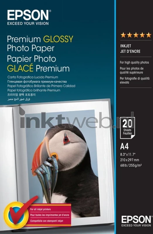 Epson Epson Glace Premium Glossy Photo Paper A4 Origineel 5439