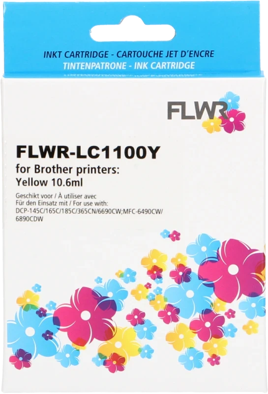 FLWR Brother LC-1100Y geel