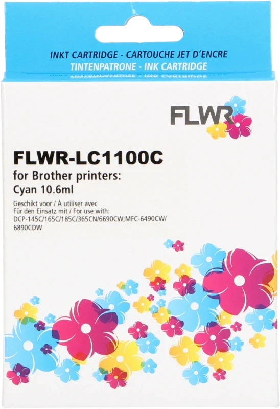 FLWR Brother LC-1100C cyaan