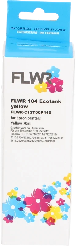 FLWR Epson 104 Ecotank geel