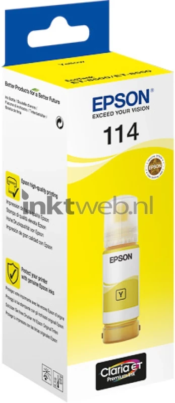 Epson 114 Inktfles geel