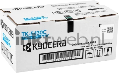 Kyocera Mita TK-5430C cyaan Front box