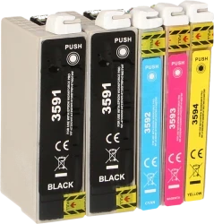 FLWR Epson 35XL Multipack zwart en kleur Product only