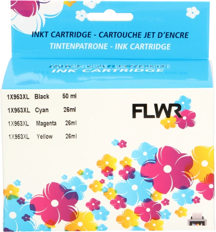 FLWR HP 953XL Multipack zwart en kleur