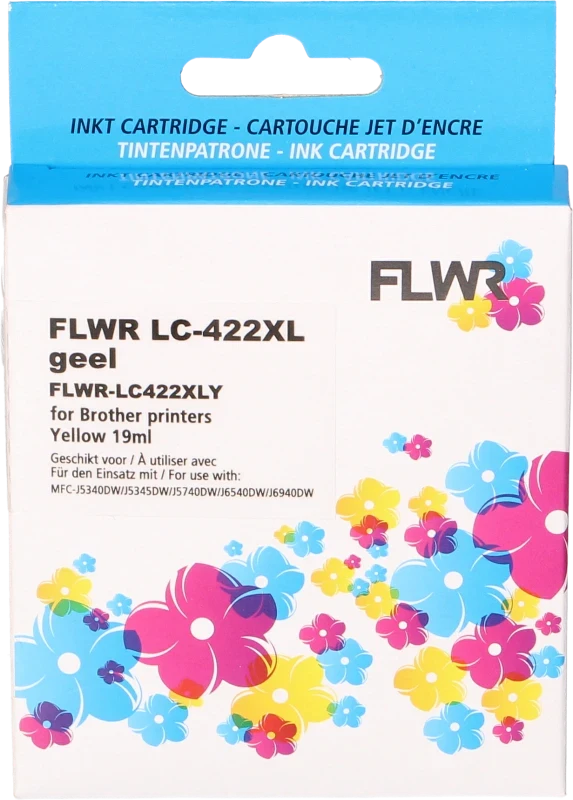 FLWR Brother LC-422XL geel