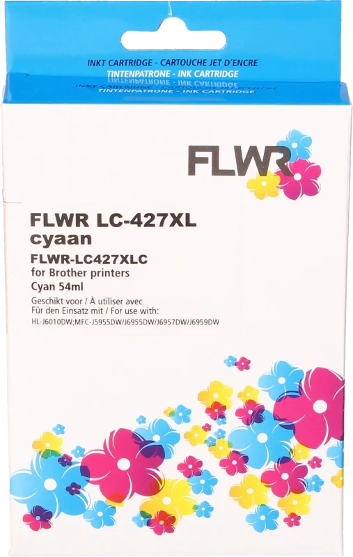 FLWR Brother LC-427XL cyaan