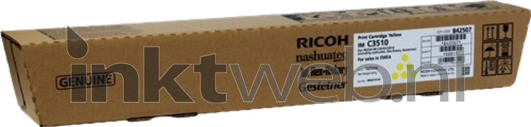 Ricoh 842507 geel Front box