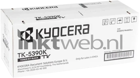 Kyocera Mita TK-5390K zwart Front box