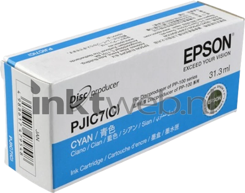 Epson Discproducer PJIC7(C) cyaan