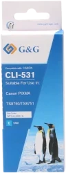 Huismerk Canon CLI-531C cyaan 