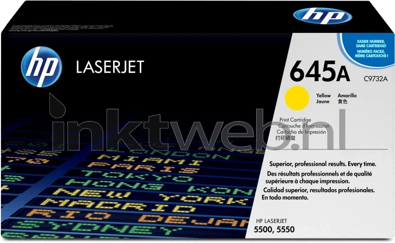 HP 645A geel