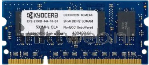 Kyocera Mita 1024 MB 144 pin MDDR2 geheugen Product only