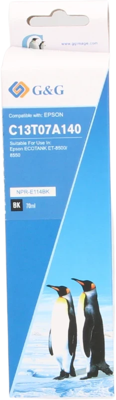 Huismerk Epson 114 Inktfles zwart