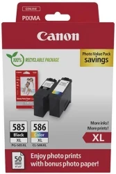 Canon PG-585XL / CL-586XL Photo Value Pack zwart en kleur 