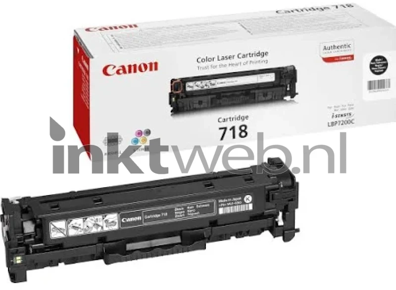 Canon 718 zwart