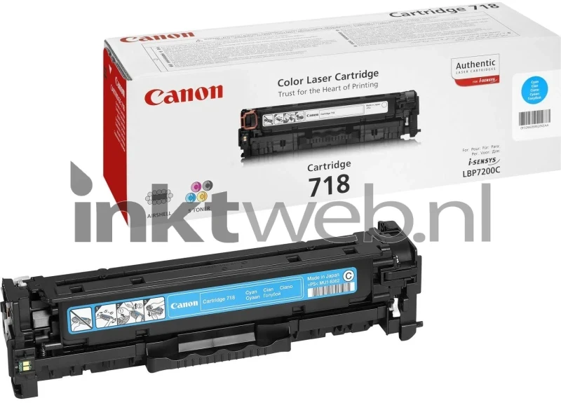 Canon 718 cyaan