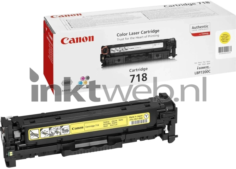 Canon 718 geel