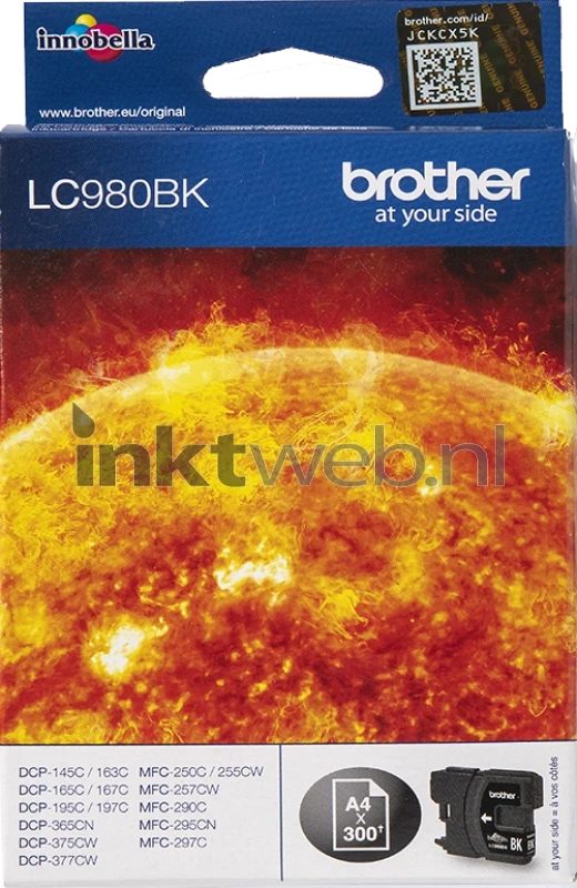 Brother LC-980BK zwart