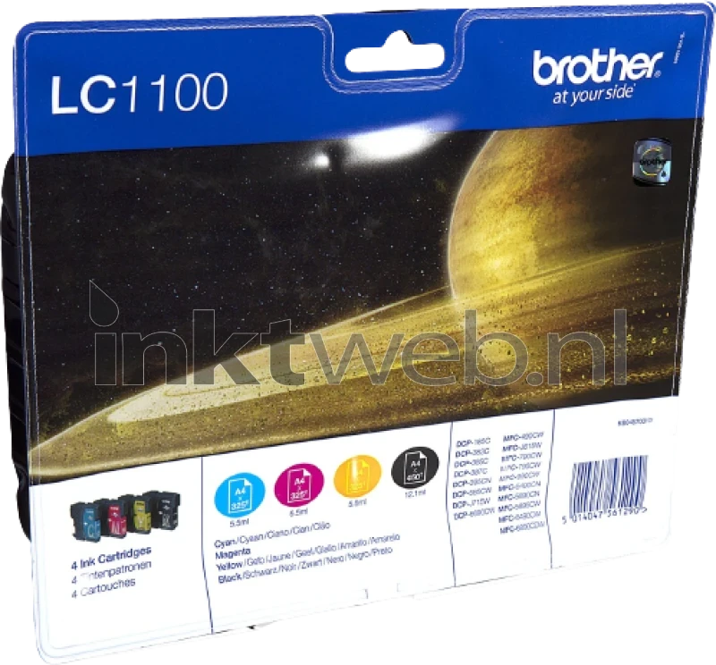 Brother LC-1100 Multipack zwart en kleur