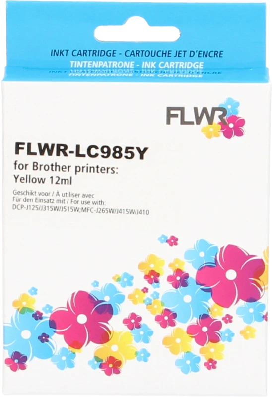 FLWR Brother LC-985Y geel