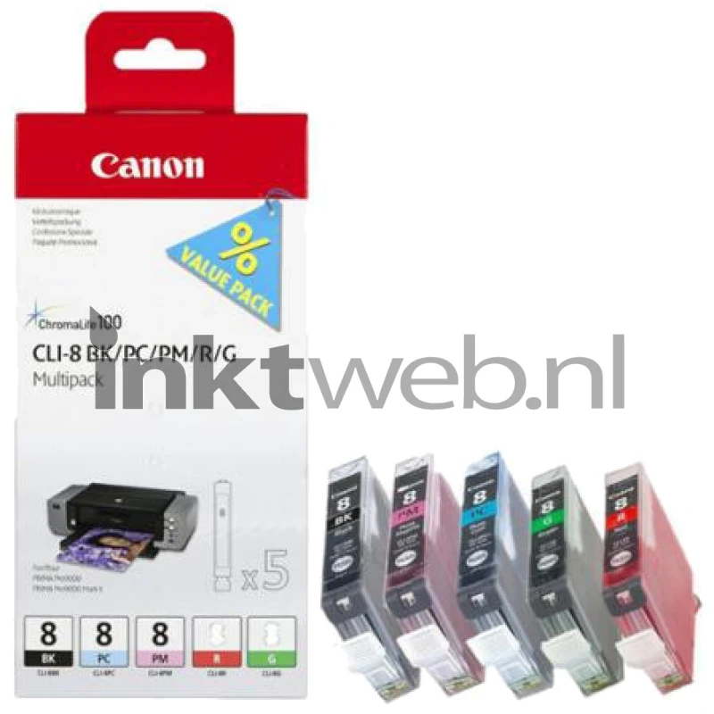 Canon CLI-8 Photo Multipack zwart