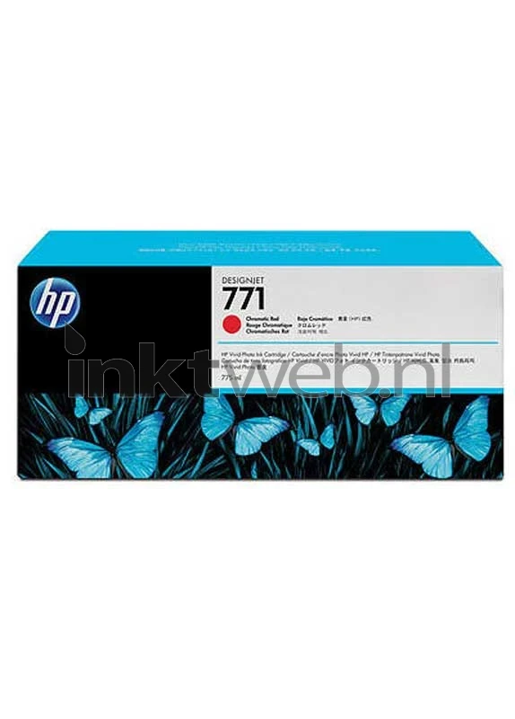 HP 771 3-pack rood