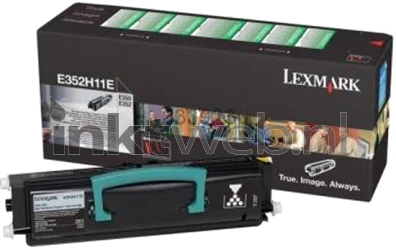 Lexmark E350 / E352 zwart Combined box and product