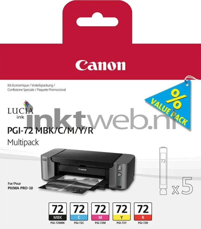 Canon PGI-72 Multi-Pack kleur