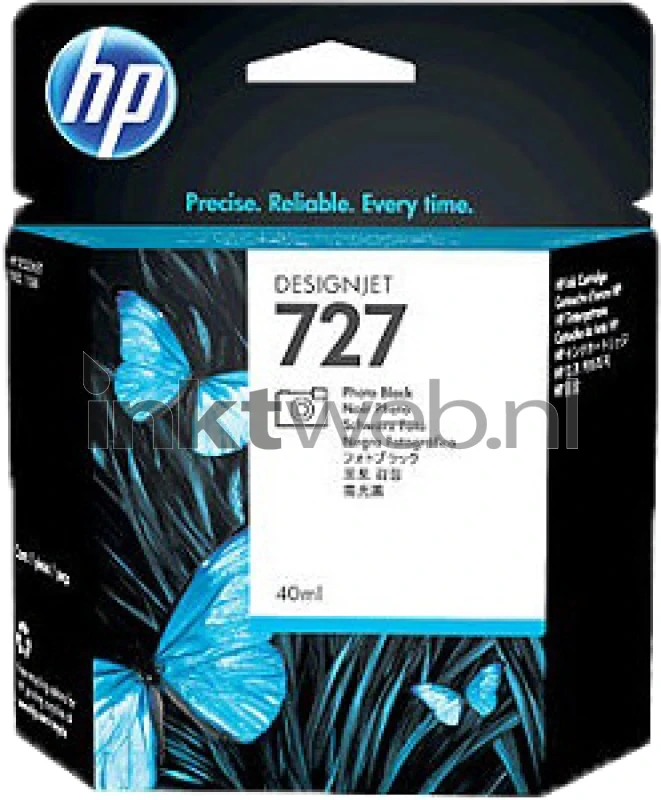 HP 727 foto zwart