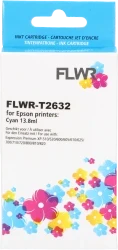 FLWR Epson 26XL cyaan Front box