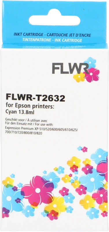 FLWR Epson 26XL cyaan