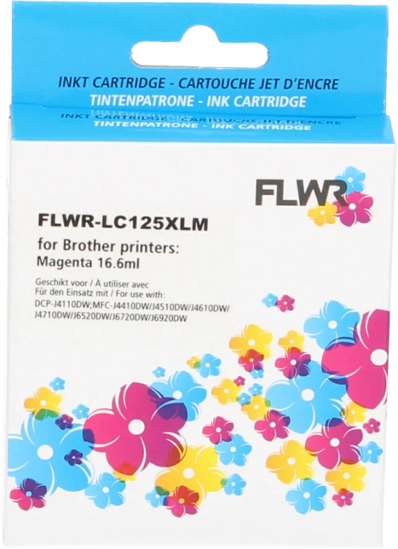 FLWR Brother LC-125XLM magenta