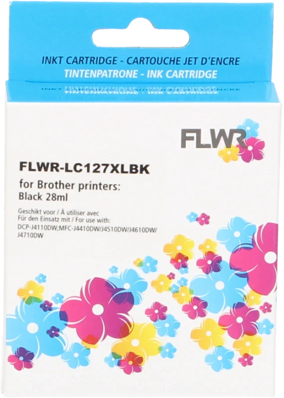 FLWR Brother LC-127XLBK zwart